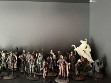 Figurki Władcy Pierścieni, 97 figurek, metal!!