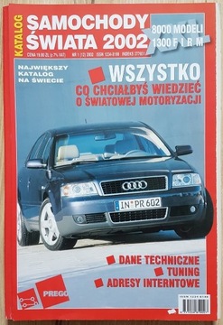 Samochody Świata 2002 Katalog