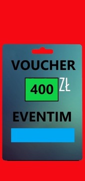 Voucher karta podarunkowa EVENTIM 400zł eventim.pl
