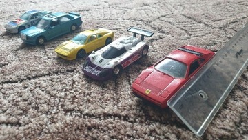 Samochody modele zabawki - lata 90'