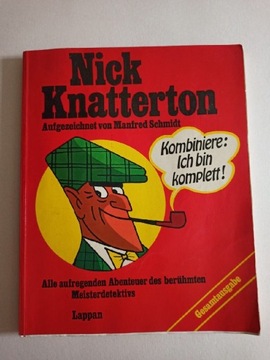 Nick Knatterton Manfred Schmidt komiks 1983 