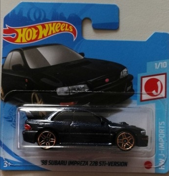 Hot Wheels Subaru Impreza 22B Sti Version 1998 