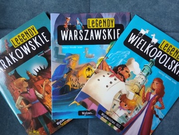 #pakiet Legendy Warszawskie, Krakowskie, Pomorskie