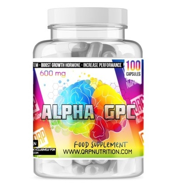 QRP Nutrition ALPHA-GPC 100 kapsulek