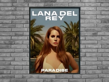 Plakat lana del rey - paradise