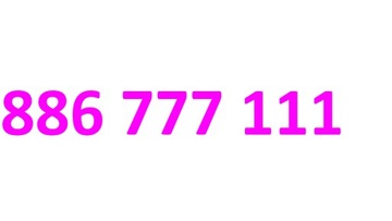 886 777 111 ZŁOTY NUMER w T-Mobile