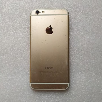 Korpus plecki obudowa iPhone 6 A1586 złoty
