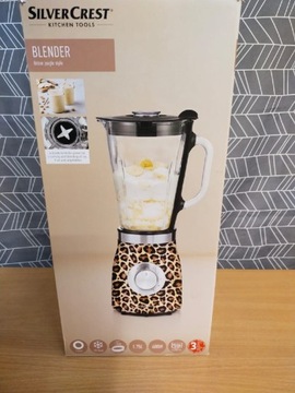 Blender Kielichowy 600w Lampart SilverCrest 