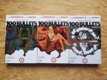 100 BULLETS DELUXE EDITION BOOK HC tom 3, 4 i 5