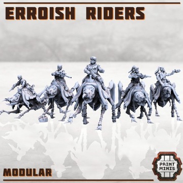 Erroish Desert Riders x5 od Print Minis