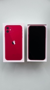 Apple iPhone 11 64GB | RED | bateria 84%