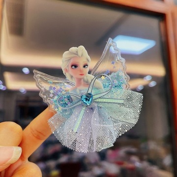 ŚLICZNE spinki do włosów KRAINA LODU Elsa Frozen