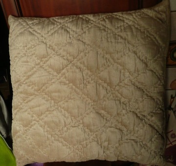 ESMERALDA poduszka dekoracyjna 60x60 beżowa
