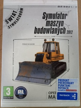 GRA KOMPUTEROWA symulator maszyn budowlanych 2012