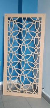 Panel dekoracyjny ażurowy MDF surowy 1cm 115x55cm