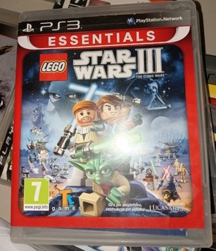 Gra LEGO Star Wars 3 na ps3