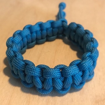 Bransoletka Paracord / S / regulowane zapięcie