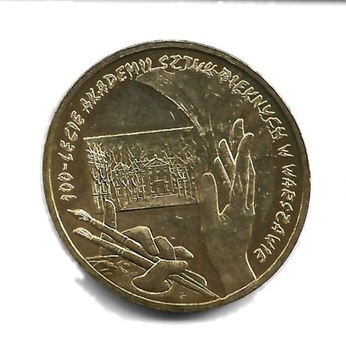 2 zł. 100-Lecie  ASP - MENNICZA  2004 r.NG.225.