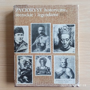 Książka historyczna ŻYCIORYSY historyczne,....