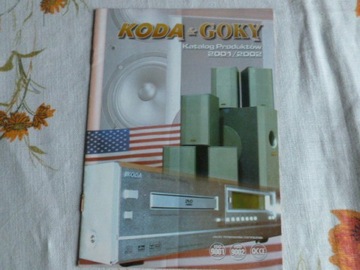 Prospekt KODA&GOKY 2001/2002