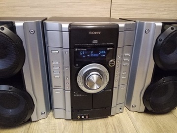 KULTOWA WIEŻA SONY MHC RG222 cd/mp3/radio/.deck/au