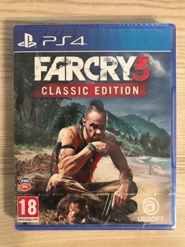 Far Cry 3 Classic Edition PS4 PS5 PL Okładka FOLIA