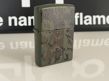 Zapalniczka Zippo 1997 Woodland Camo kamuflaż