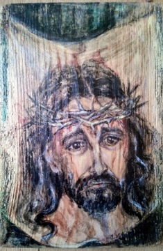 Jezus na chuście,św.Weroniki