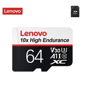Karta LENOVO microSD 64 GB klasa 10 +GRATIS 
