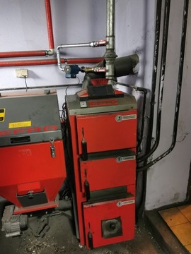 Piec kocioł DEFRO Komfort 15kw + boiler