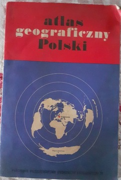 Atlas Geograficzny Polski 1974 PRL - Unikat