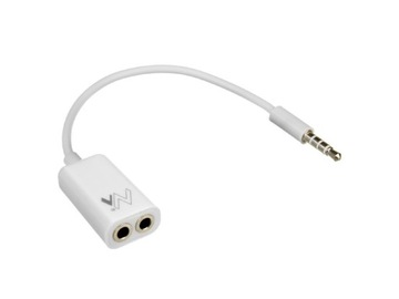 Kabel rozdzielacz adapter Maclean, minijack / AUX,