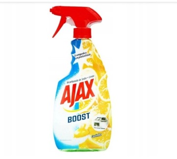 Ajax boost soda cytryna spray 500ml Holandia 