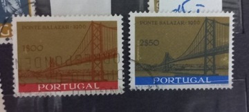 Znaczki pocztowe-Architektura - Mosty - Portugalia