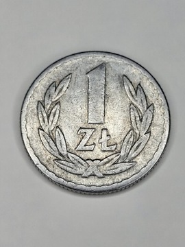 Moneta 1 zł rok(1965)