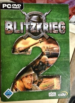 Gra PC Blitzkrieg 2 bardzo dobry Box 2 instrukcje