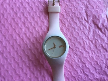 Zegarek silikonowy plus kolczyki