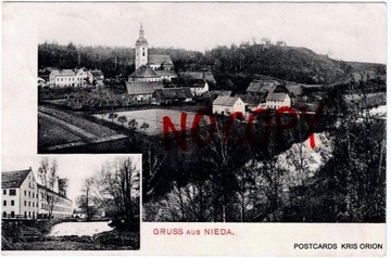 Niedów -Fabryka -Ręczyn - Zgorzelec -Wrocław 1906r