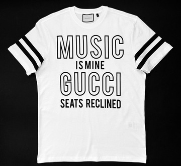 T shirt Gucci Music is my Gucci Premium