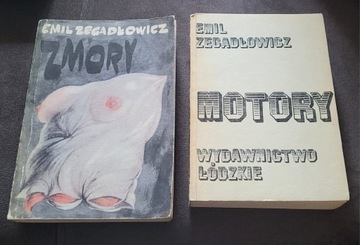 2 książki " Zmory" i " Motory" E. Zegadłowicz 