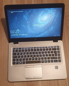 HP EliteBook Intel i5 8GB 120SSD W10 pro, office