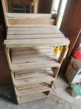 Regały drewniane 100x175x40