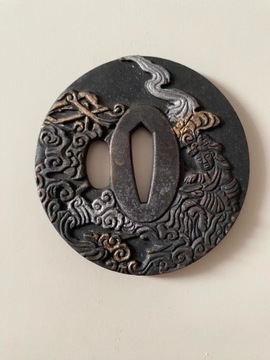 TSUBA MIECZ KATANA 