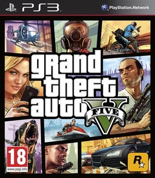 GTA 5 Grand Thief Auto PL PS3 