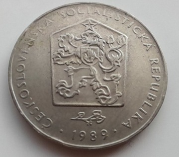 CZECHOSŁOWACJA 2 KORONY 1989