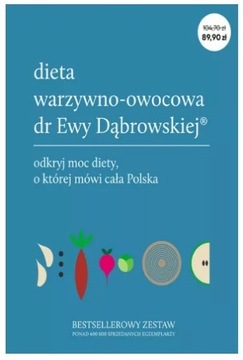 Dieta warzywno-owocowa dr Dąbrowskiej (zest.3 szt)