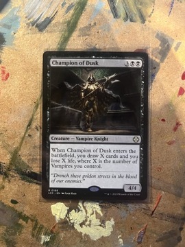 Magic the Gathering Champion of Dusk Rare