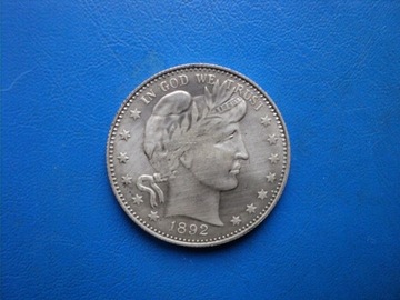 half dolar 1892 - USA