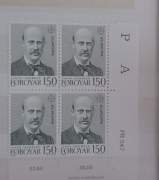 Zestaw znaczków - Czesław Słania - Szwecja
