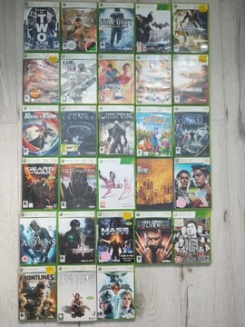 Kolekcja Xbox360 28 gier zadbana